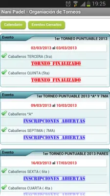 A.P.A. Torneos Oficiales android App screenshot 4